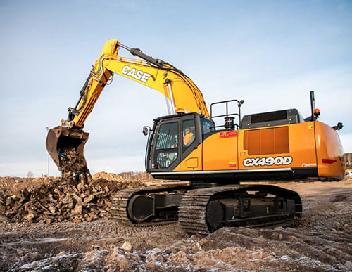Case Excavators CX490D